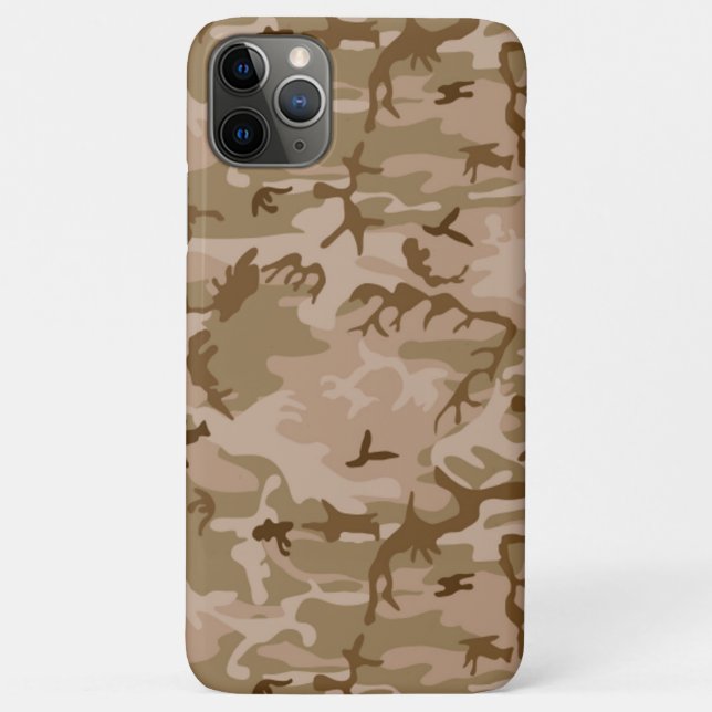 Funda De Case-Mate Para iPhone Camuflaje del desierto (Reverso)