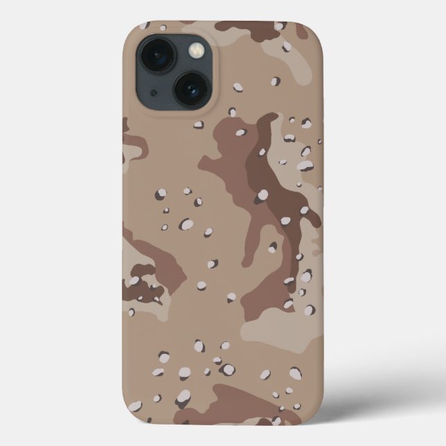 Funda De Case-Mate Para iPhone Camuflaje del desierto (Reverso)