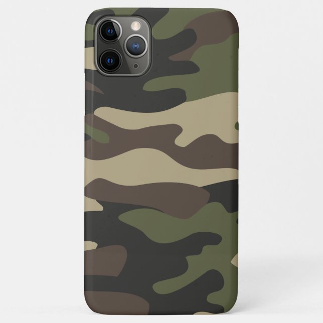 Funda De Case-Mate Para iPhone Camuflaje del ejército (Reverso)