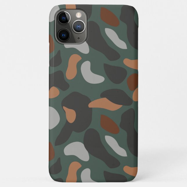 Funda De Case-Mate Para iPhone Camuflaje del ejército (Reverso)