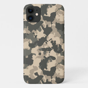 Funda Para iPhone 11 Camuflaje del Ejército de Camo Verde