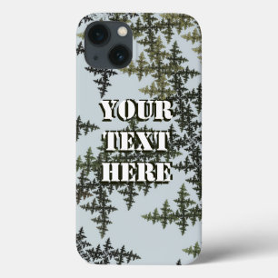 Funda Para iPhone 13 Camuflaje fractal - Invierno