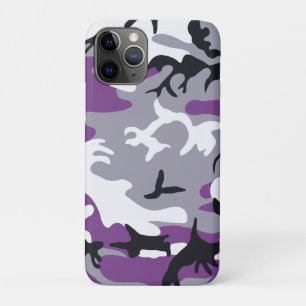 Funda Para iPhone 11 Pro Camuflaje púrpura