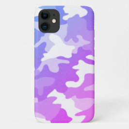 Funda Para iPhone 11 Camuflaje púrpura