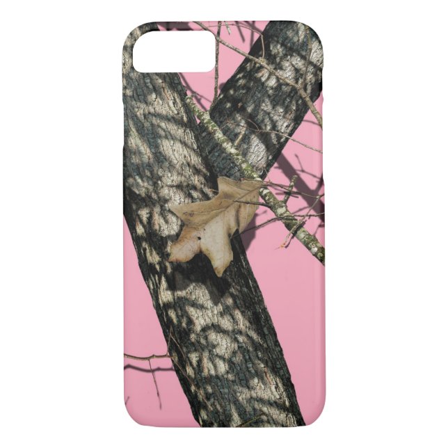 Funda De Case-Mate Para iPhone Camuflaje rosado (Reverso)