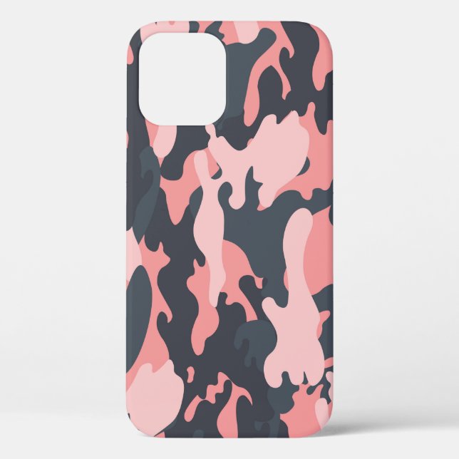 Funda De Case-Mate Para iPhone Camuflaje rosado: patrón de cosecha clásico (Reverso )