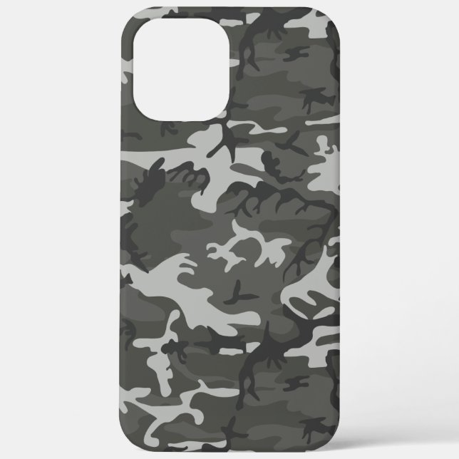 Funda De Case-Mate Para iPhone Camuflaje urbano de estilo militar (Reverso )