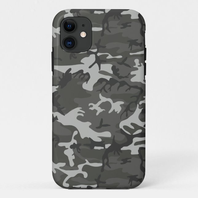 Funda De Case-Mate Para iPhone Camuflaje urbano estilo militar (Reverso)