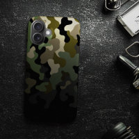 Camuflaje verde de camo que se desvanece
