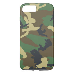 Funda Para iPhone 8 Plus/7 Plus Camuflaje verde del arbolado