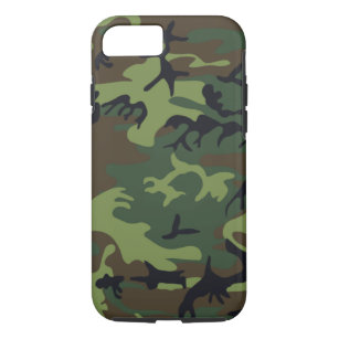 Funda Para iPhone 8/7 Camuflaje verde militar