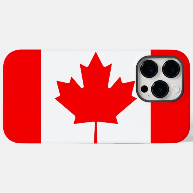 Funda De Case-Mate Para iPhone Canadá (Reverso  (Horizontal))
