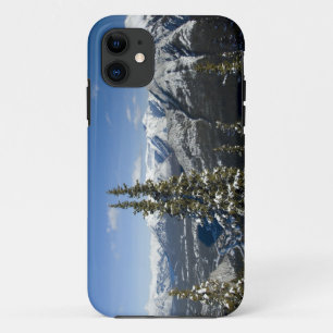 Funda Para iPhone 11 Canadá, Alberta, Banff. Vistas del valle de Bow