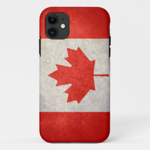 Funda Para iPhone 11 Canadá; Bandera canadiense