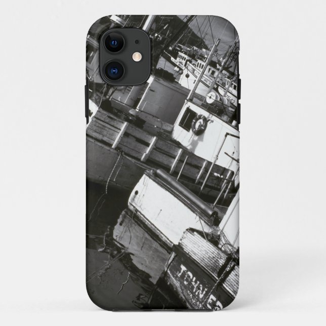 Funda De Case-Mate Para iPhone Canadá, Nueva Escocia, Digby. Barcos de pesca (Reverso)