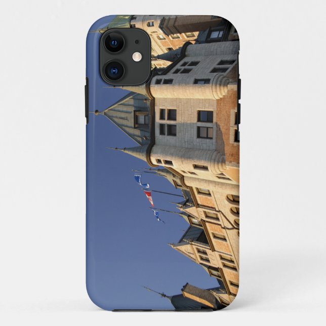 Funda De Case-Mate Para iPhone Canadá, Quebec, Ciudad de Quebec. Fairmont Chateau (Reverso)