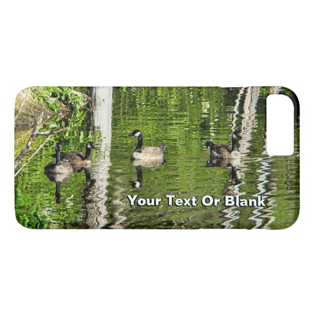 Funda De Case-Mate Para iPhone (Canadá) Verde ganso (Reverso (horizontal))