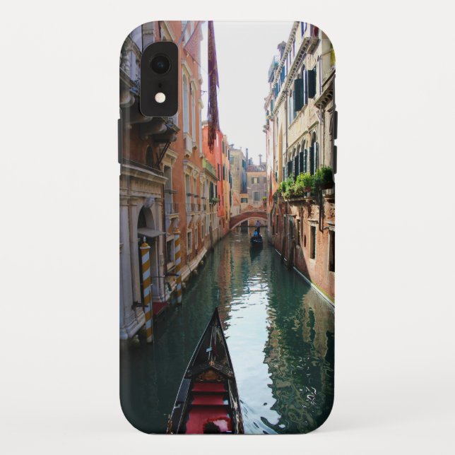 Funda De Case-Mate Para iPhone Canales de Venecia (Reverso)