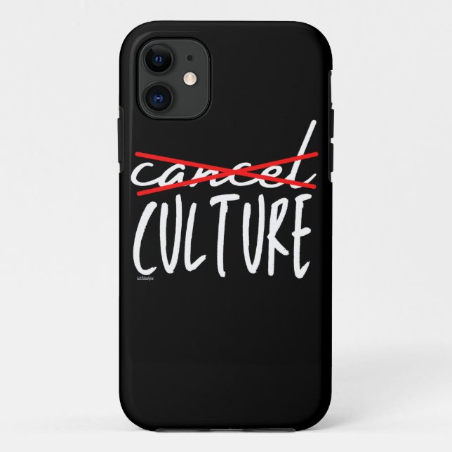 Funda De Case-Mate Para iPhone CANCELAR LA CULTURA CANCELATORIA divertido sarcást (Reverso)
