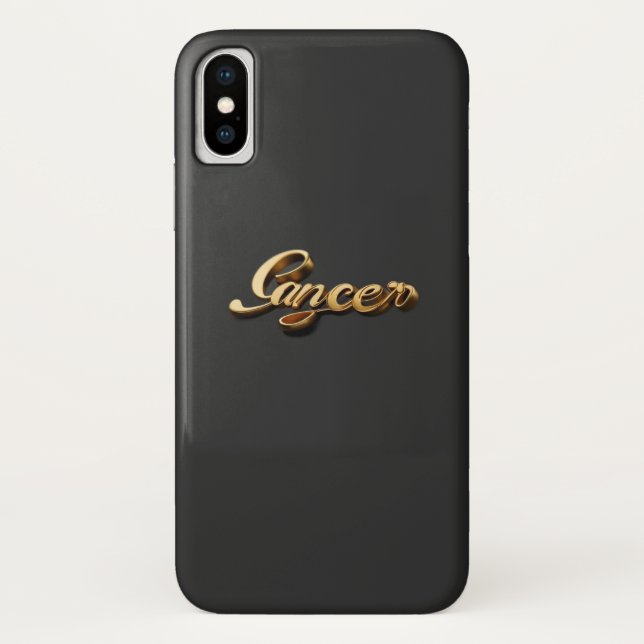 Funda De Case-Mate Para iPhone Cáncer (Reverso)