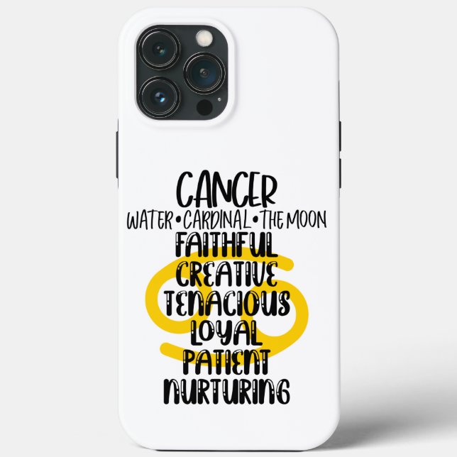 Funda De Case-Mate Para iPhone Cáncer (Reverso )