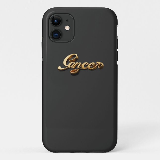 Funda De Case-Mate Para iPhone Cáncer (Reverso)