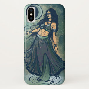 Funda Para iPhone X Cáncer Belly Zodiac MoonChild Goddess