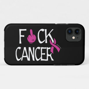 Funda Para iPhone 11 CÁNCER DE F#CK... Cáncer de mama