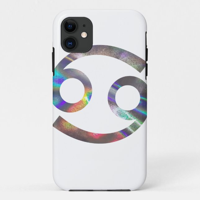 Funda De Case-Mate Para iPhone Cáncer de holograma (Reverso)