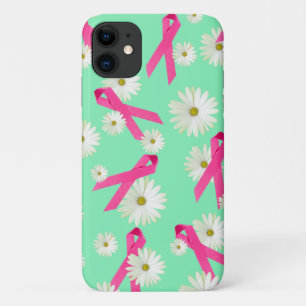Funda Para iPhone 11 Cáncer de mama Cinta rosa de sensibilización