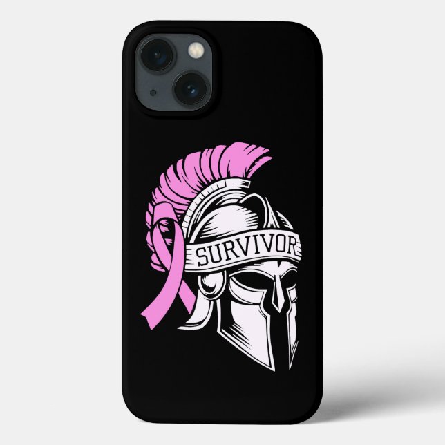 Funda De Case-Mate Para iPhone Cáncer de Mama Superviviente (Reverso)