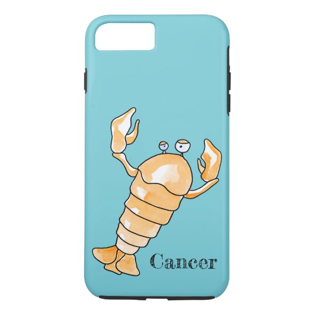 Funda De Case-Mate Para iPhone Cáncer de zodiaco (Reverso)