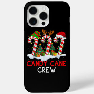 Funda Para iPhone 15 Pro Max Candy Cane Crew Navidades Santa Elf Reindeer X-mas
