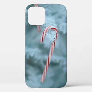 Funda Para iPhone 12 Candy Cane en el árbol