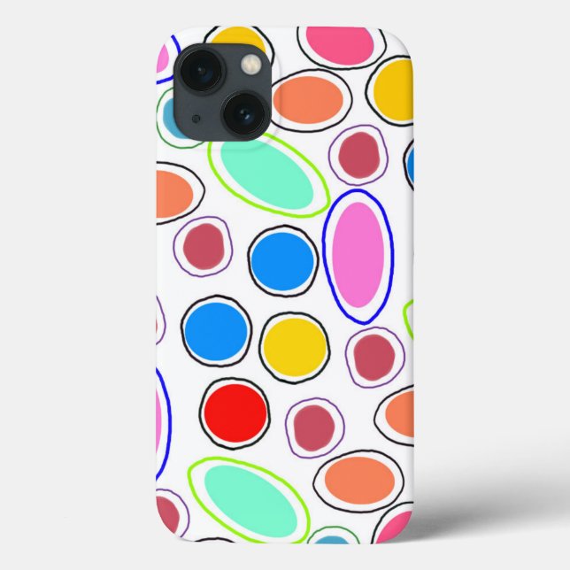 Funda De Case-Mate Para iPhone Candy Spots (Reverso)
