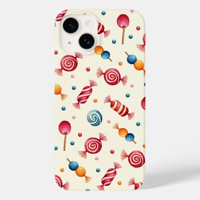 Funda De Case-Mate Para iPhone Candy Wonderland (Reverso )