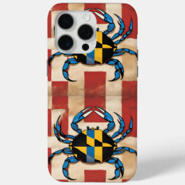 Funda Para iPhone 15 Pro Max Cangrejo azul de Maryland