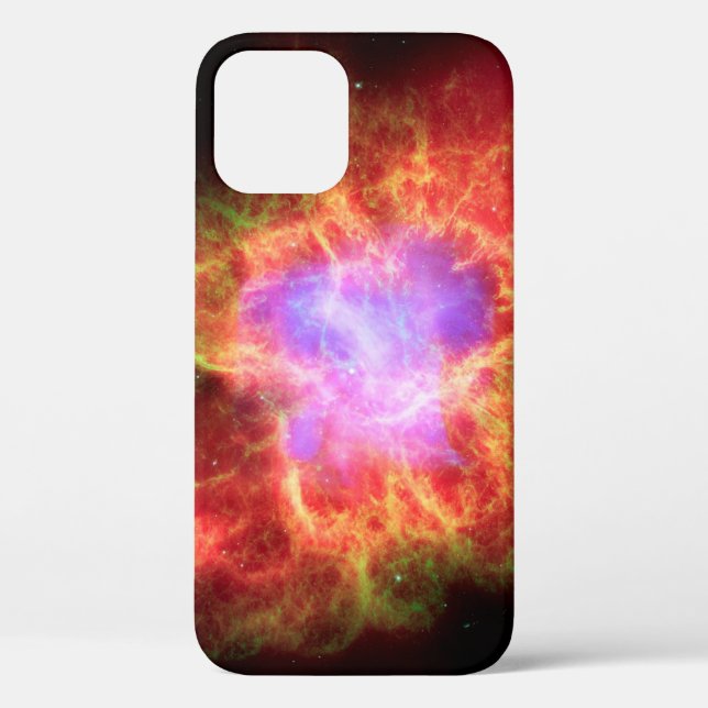 Funda De Case-Mate Para iPhone Cangrejo nebulosa en estuche para iPhone Funda-mat (Reverso )