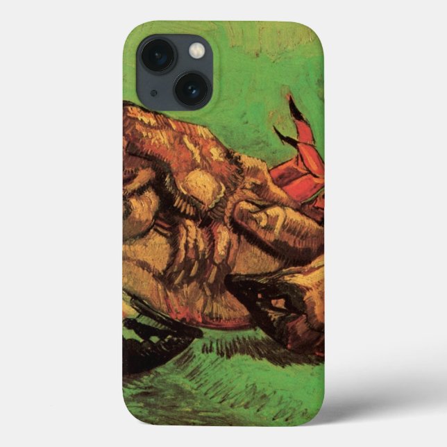 Funda De Case-Mate Para iPhone Cangrejo sobre su espalda de Vincent van Gogh (Reverso)
