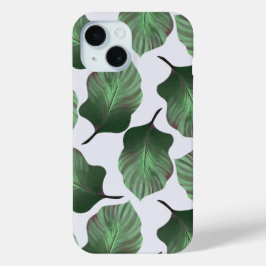 Funda Para iPhone 15 Canna Tropicanna Tropical Leaves, Verde