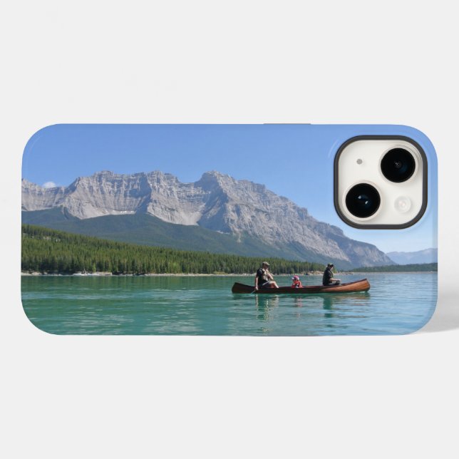 Funda De Case-Mate Para iPhone Canoa familiar (Reverso (Horizontal))
