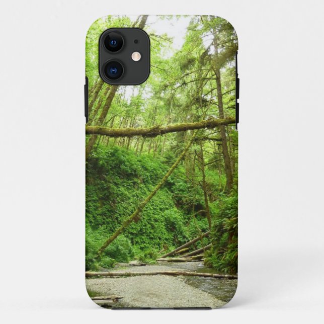 Funda De Case-Mate Para iPhone Cañón Fern I en el Parque Nacional Redwood (Reverso)