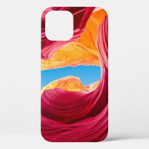 Funda Para iPhone 12 Cañonabstracto de Antelope colorido, naturaleza, f