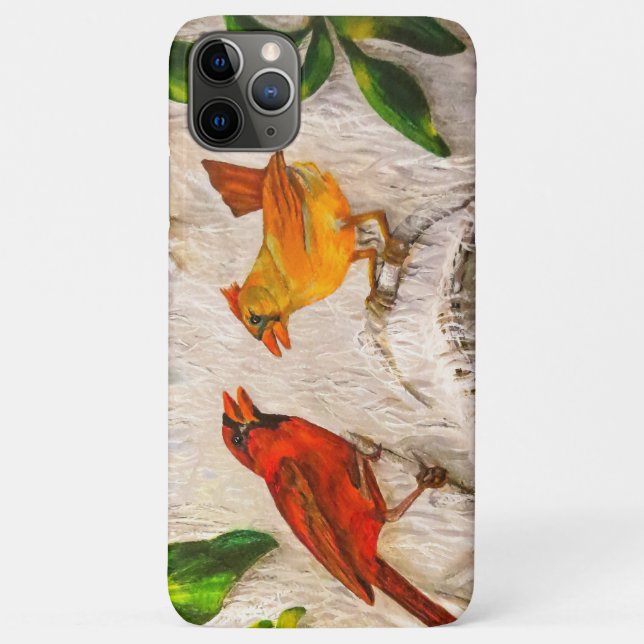 Funda De Case-Mate Para iPhone Canto de amor de los Redbirds (Reverso)