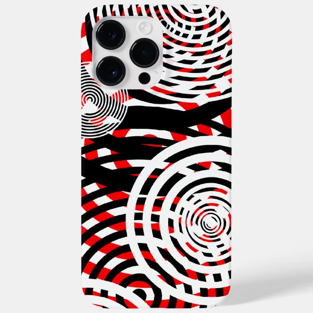 Funda De Case-Mate Para iPhone Caos circular (Reverso)