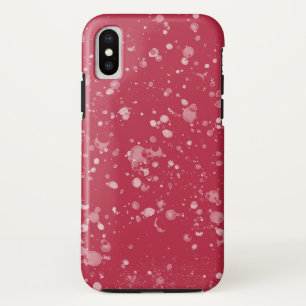 Funda Para iPhone X Caos de la Esplotchía Roja
