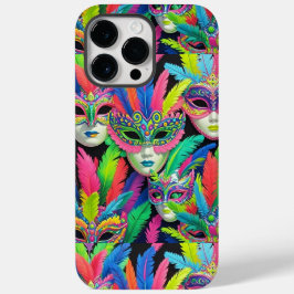Funda Para iPhone 14 Pro Max De Case-Mate Capa de carnaval máscara 