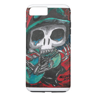 Funda Para iPhone 8 Plus/7 Plus Capa exu caveira