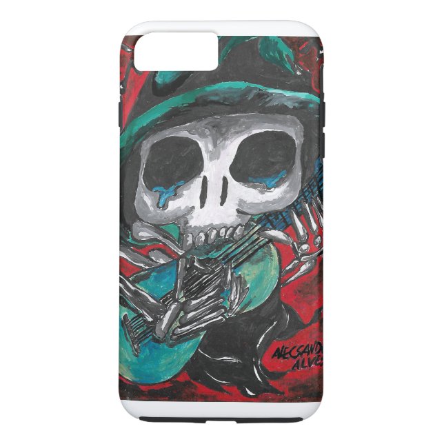 Funda De Case-Mate Para iPhone Capa exu caveira (Reverso)