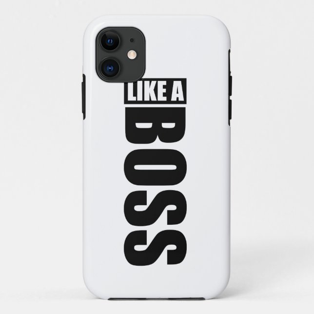 Funda De Case-Mate Para iPhone Capa "LIKE A BOSS" para IPhone 5 (Reverso)